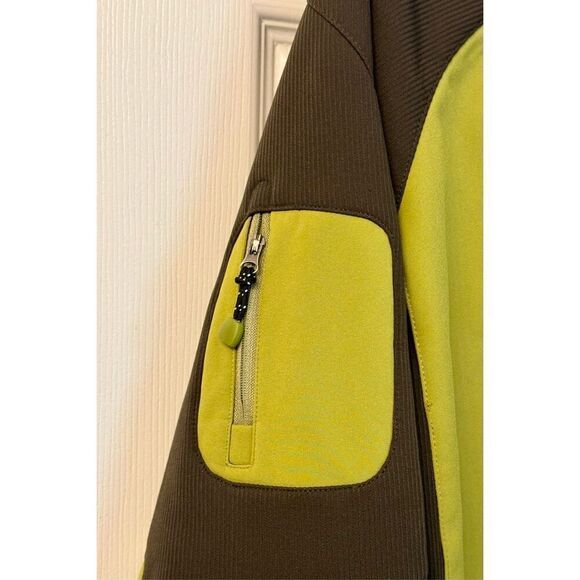 NWOT Terramar Green Gray Full Zip Lightweight Soft Shell Jacket Men’s Medium - Picture 4 of 11